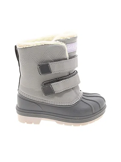 Pre-owned Cat & Jack Kids' Rain Boots In Gray
