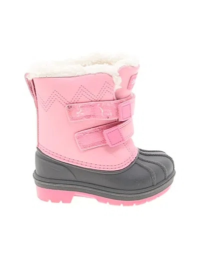 Pre-owned Cat & Jack Kids' Rain Boots In Pink