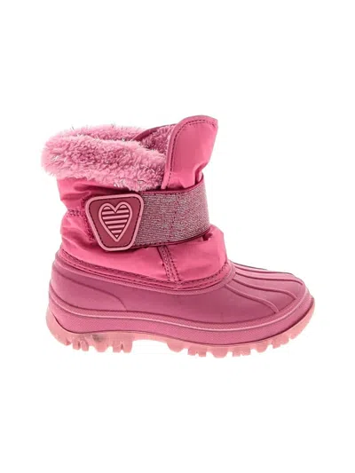 Pre-owned Cat & Jack Kids' Rain Boots In Pink