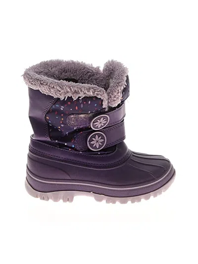Pre-owned Cat & Jack Kids' Rain Boots In Purple