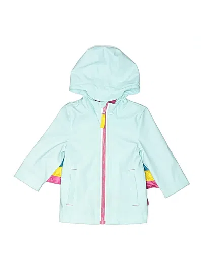 Pre-owned Cat & Jack Babies' Raincoat In Blue
