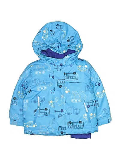 Pre-owned Cat & Jack Kids' Raincoat In Blue