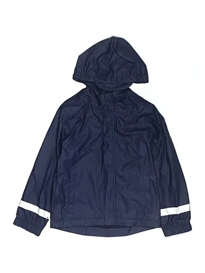 Pre-owned Cat & Jack Kids' Raincoat In Blue