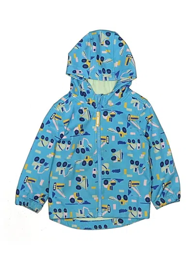 Pre-owned Cat & Jack Kids' Raincoat In Blue