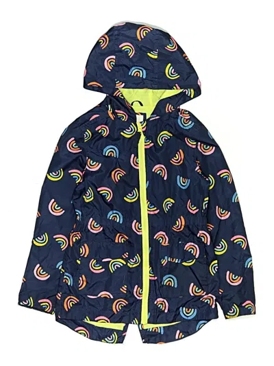 Pre-owned Cat & Jack Kids' Raincoat In Blue