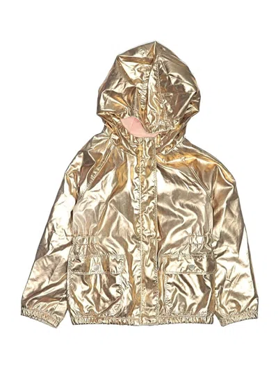 Pre-owned Cat & Jack Kids' Raincoat In Gold