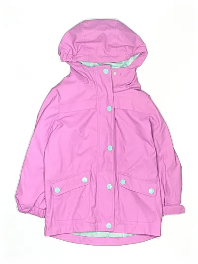 Pre-owned Cat & Jack Kids' Raincoat In Purple