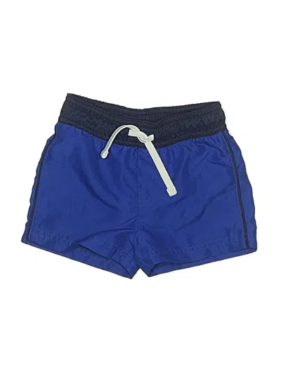 Pre-owned Cat & Jack Kids' Rash Guard In Blue