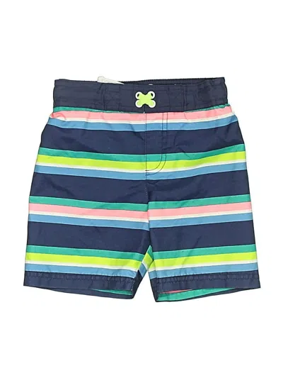 Pre-owned Cat & Jack Kids' Rash Guard In Blue