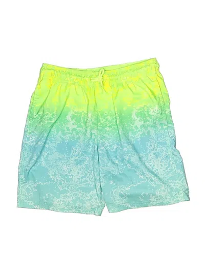 Pre-owned Cat & Jack Kids' Rash Guard In Green