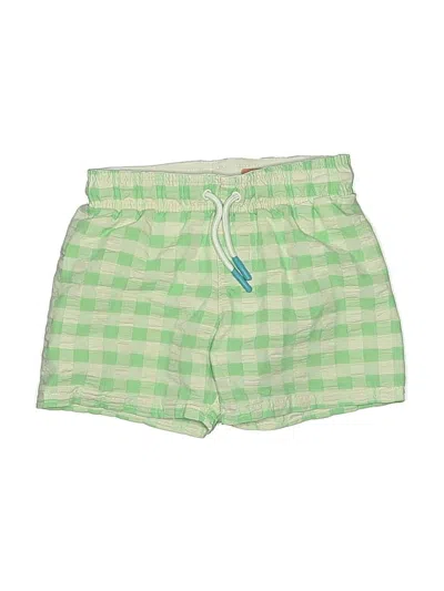 Pre-owned Cat & Jack Kids' Rash Guard In Green