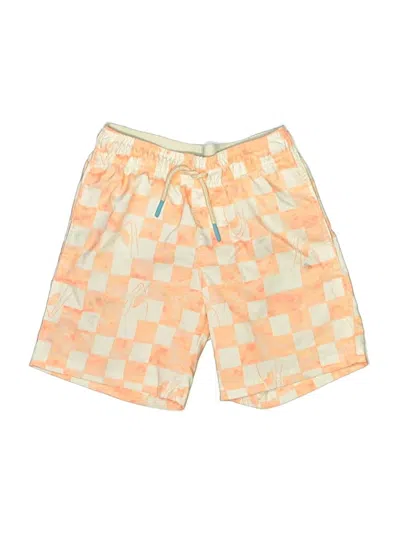 Pre-owned Cat & Jack Kids' Rash Guard In Orange