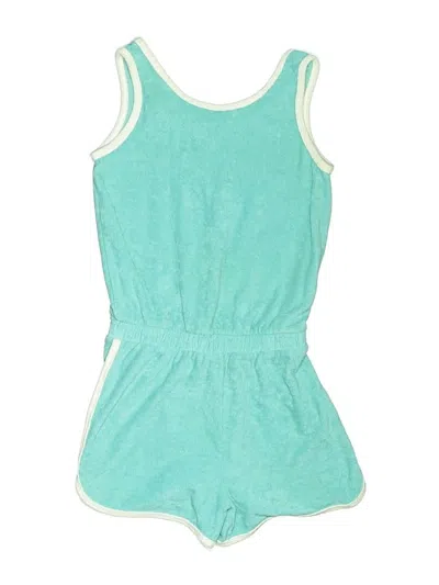 Pre-owned Cat & Jack Kids' Romper In Teal