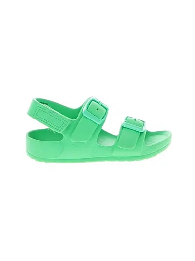 Pre-owned Cat & Jack Kids' Sandals In Green