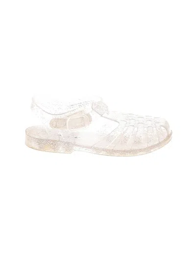 Pre-owned Cat & Jack Kids' Sandals In Silver