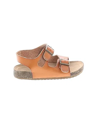 Pre-owned Cat & Jack Kids' Sandals In Tan