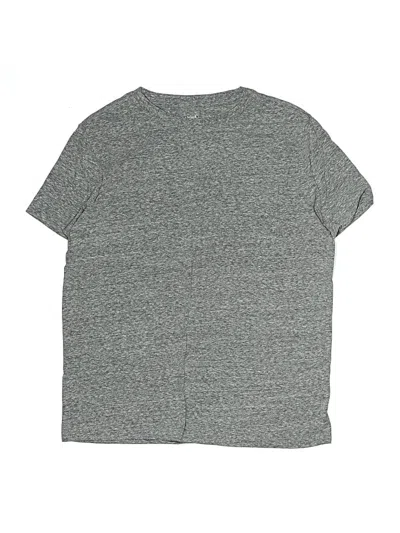Pre-owned Cat & Jack Kids' Short Sleeve T-shirt In Gray