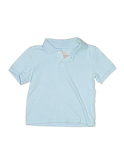 Pre-owned Cat & Jack Kids' Short Sleeve Top Blue Tops