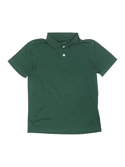 Pre-owned Cat & Jack Kids' Short Sleeve Top Green Tops