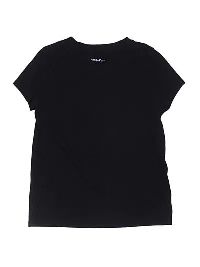Pre-owned Cat & Jack Kids' Short Sleeve T-shirt In Black
