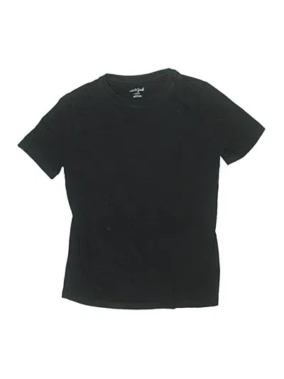 Pre-owned Cat & Jack Kids' Short Sleeve T-shirt In Black
