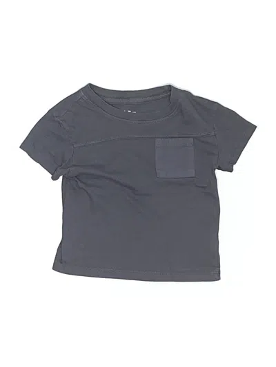 Pre-owned Cat & Jack Kids' Short Sleeve T-shirt In Gray