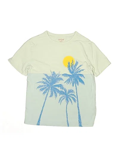 Pre-owned Cat & Jack Kids' Short Sleeve T-shirt In Green