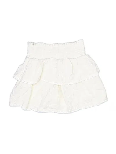 Pre-owned Cat & Jack Kids' Skort In Ivory
