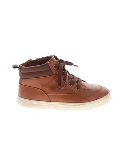 Pre-owned Cat & Jack Kids' Sneakers In Brown