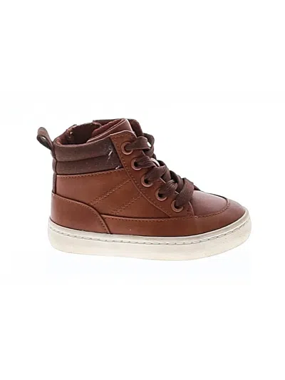 Pre-owned Cat & Jack Kids' Sneakers In Brown