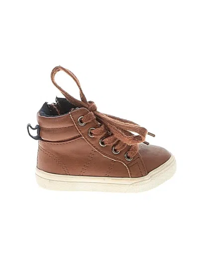 Pre-owned Cat & Jack Kids' Sneakers In Brown