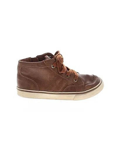 Pre-owned Cat & Jack Kids' Sneakers In Brown