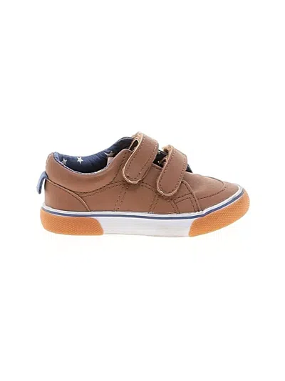 Pre-owned Cat & Jack Kids' Sneakers In Brown