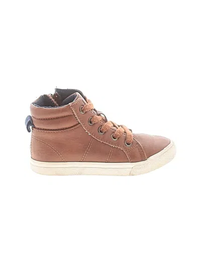 Pre-owned Cat & Jack Kids' Sneakers In Brown