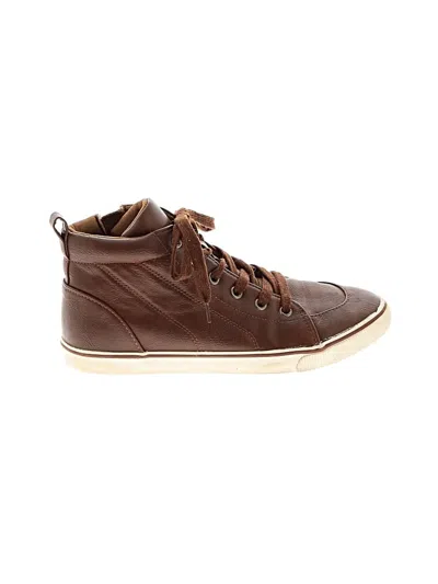 Pre-owned Cat & Jack Kids' Sneakers In Brown