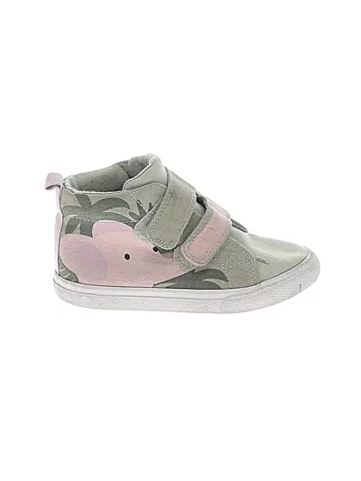 Pre-owned Cat & Jack Kids' Sneakers In Green