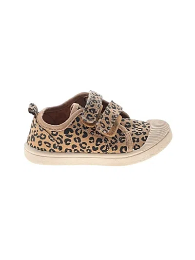 Pre-owned Cat & Jack Kids' Sneakers In Tan