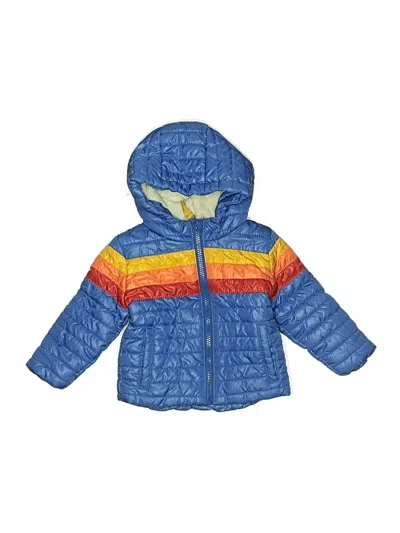 Pre-owned Cat & Jack Babies' Snow Jacket In Blue
