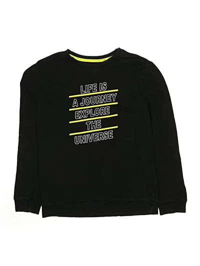 Pre-owned Cat & Jack Kids' Sweatshirt In Black