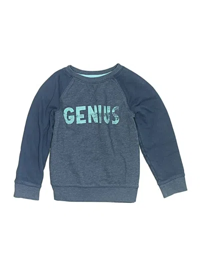 Pre-owned Cat & Jack Kids' Sweatshirt In Blue