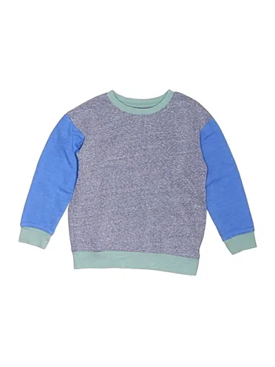 Pre-owned Cat & Jack Kids' Sweatshirt In Blue