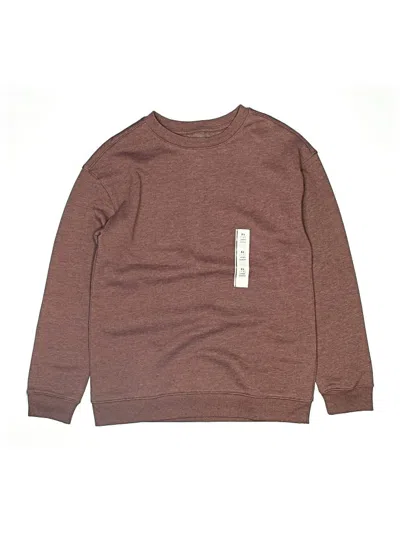 Cat & Jack Kids' Sweatshirt In Brown