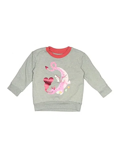 Pre-owned Cat & Jack Babies' Sweatshirt In Gray