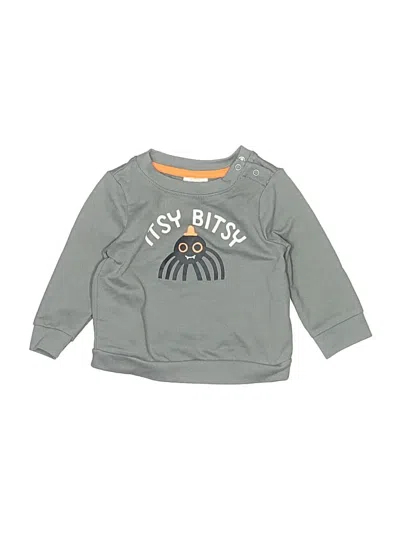 Pre-owned Cat & Jack Babies' Sweatshirt In Gray