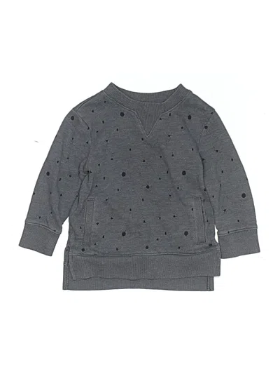 Pre-owned Cat & Jack Kids' Sweatshirt In Gray
