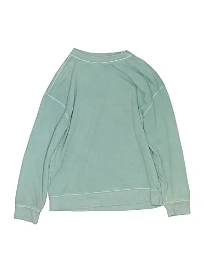 Pre-owned Cat & Jack Kids' Sweatshirt In Green