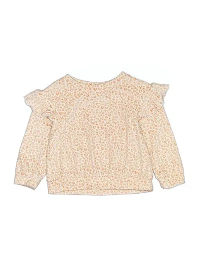 Pre-owned Cat & Jack Kids' Sweatshirt In Ivory