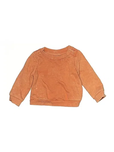 Pre-owned Cat & Jack Babies' Sweatshirt In Orange