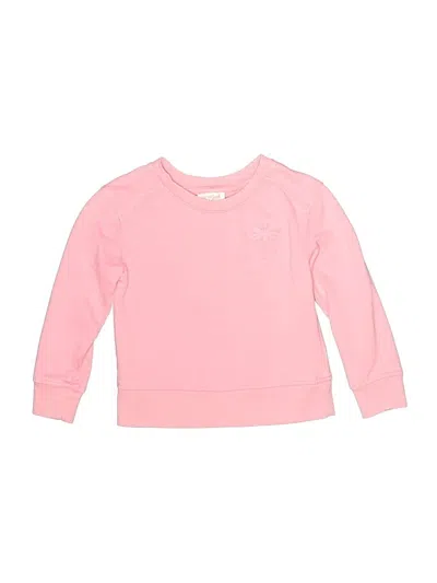 Pre-owned Cat & Jack Kids' Sweatshirt In Pink