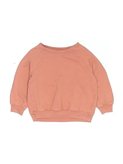 Pre-owned Cat & Jack Babies' Sweatshirt In Tan